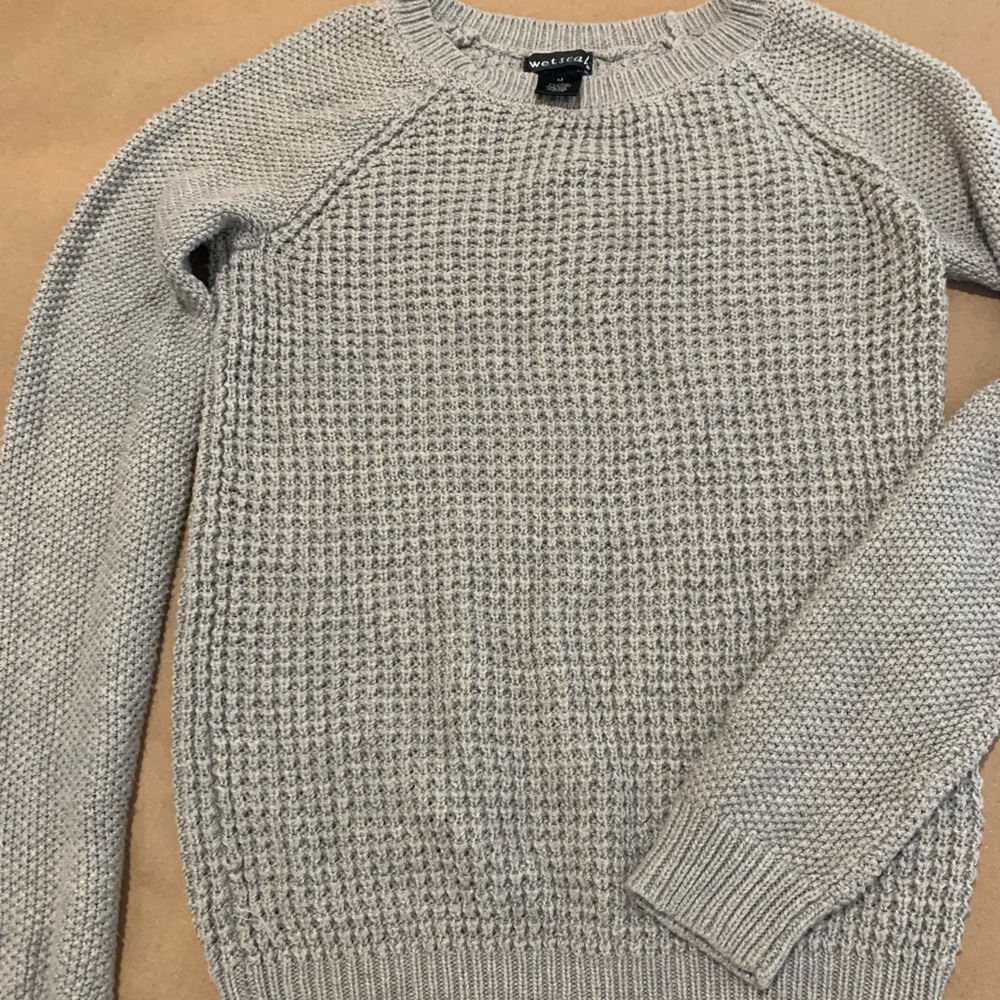 Wet seal chunky knit sweater medium